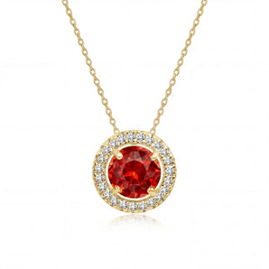 Cavalli January Birthstone Necklace (Gold)