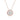 Cavalli April Birthstone Necklace (Rose gold)