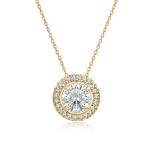 Cavalli 四月誕生石項鍊 (金色)