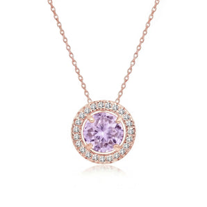 Cavalli June Birthstone Necklace (Rose gold)