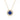 Cavalli September Birthstone Necklace (Gold)