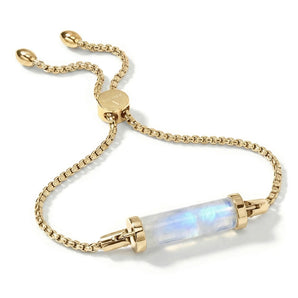 Moonstone CC Bracelet (Gold)