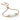 白玉CC手鍊 (玫瑰金)