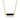 Obsidian CC Necklace (Gold)
