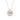 Twinkle Star Dancing Stone Necklace (Rose Gold)