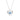 Love Promise Dancing Stone Necklace (Silver)