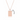 Éternel Rectangle Engravable Necklace (Rose Gold)