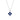 La Joie Sapphire Lucky Clover Necklace (Silver)