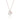 L'amour Snowman Necklace (Rose gold)