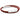 Le Tien Double Leather Bracelet (Lucky Red-Silver)