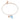 Shinning Star Aquamarine Bracelet (Rose Gold)