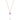 Ariel Lavender Amethyst Necklace (Rose Gold)