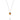 Ariel Golden Tiger's Eye Necklace (Silver)