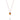 Ariel Golden Tiger's Eye Necklace (Rose Gold)