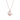 L'amour Butterfly Moon Necklace (Rose gold)
