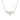 L'amour Starry Pearl Necklace (Rose Gold)