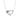 L'amour Floral Heart Necklace (Silver)
