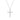 L'amour Grace Cross Necklace (Silver)