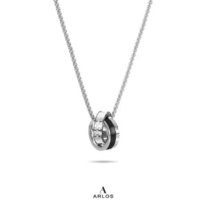 Noe Double Ring Necklace