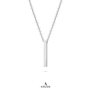 Noe Bar Necklace (Silver)