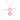 Adora Pink Butterfly Garden Necklace