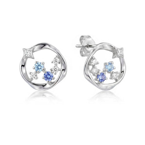 Aloha Celestial Stars Earrings (Silver)