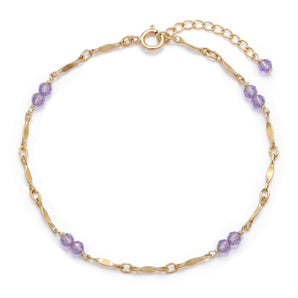 Rila Amethyst Bracelet (February Birthstone)