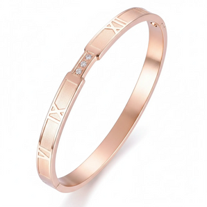 Éternel Hours Bangle (Rose Gold)