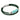 Amazonite CC Double Strap Leather Bracelet (Emerald Green-Silver)