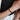 Rose Quartz CC Double Strap Leather Bracelet (Jet Black-Gold)