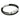 Howlite CC Double Strap Leather Bracelet (Jet Black-Silver)
