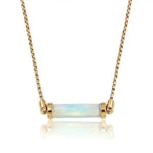 Opalite CC Necklace (Gold)