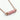 Rhodochrosite CC Necklace (Rose Gold)