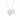 Éternel Heart Engravable Necklace (Silver)