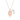Éternel Oval Engravable Necklace (Rose Gold)