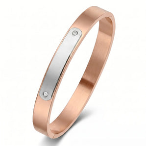 Éternel Customize Engraving Bangle (Rose Gold)