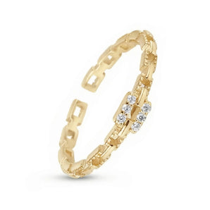 Stylish Open Ring (Gold)