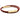 Le Tien Double Leather Bracelet (Lucky Red-Gold)