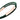 Le Tien Double Leather Bracelet (Midnight Green-Rose Gold)