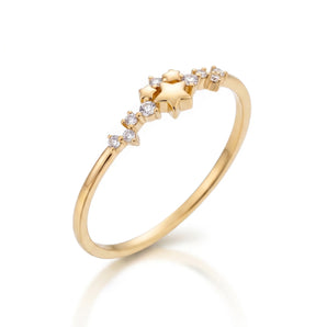 Eternal Star Trail Ring (Gold)