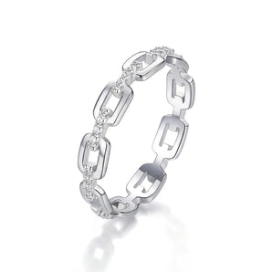 Radiant Chainlink Ring
