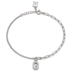 Trésor Initial [ G ] Bracelet (Silver)