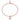 Trésor Initial [ H ] Bracelet (Rose Gold)