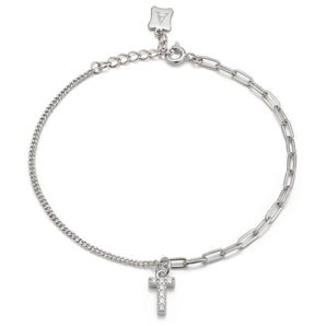 Trésor Initial [ T ] Bracelet (Silver)