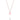 Ariel Rose Quartz Necklace (Rose Gold)