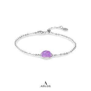 Ariel Lavender Amethyst Bracelet (Silver)