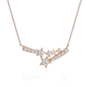 L'amour Starry Night Necklace (Rose Gold)