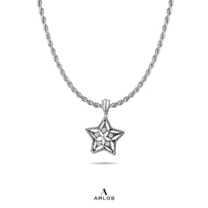 Noe Retro Pentagram Star Necklace