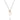 Noe Double Layered Rectangular Necklace (Rose Gold)