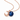 The Moon Kyanite Necklace (Rose Gold)
